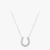 Colar Fortuna – Ferradura em Prata 925 com Zircônias - comprar online