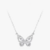 Colar Liora – Borboleta em Prata 925 com Zircônias - comprar online