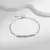 Pulseira Thalya – Prata 925 com Moissanita - Vivenza