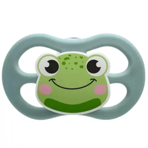 Chupeta Lillo Little Friends de Silicone Azul para Bebês +6M