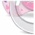 Chupeta Funny Amor da Mamãe Lillo Silicone Rosa Tamanho 1 0 à 6 Meses - comprar online