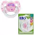 Chupeta Funny Amor da Mamãe Lillo Silicone Rosa Tamanho 1 0 à 6 Meses