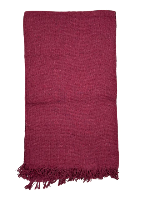 Manta Solteiro 2,00m x 1,25m Vinho - comprar online