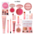 Kit de Maquiagem Linha Rosa Ruby Rose - 14 itens na internet