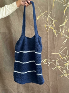 Bolso tejido a crochet