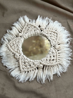Espejos macramé en internet