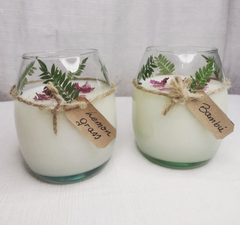 Velas de cera de soja: Bombe deco