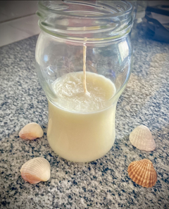 Velas de cera de soja: Frascos altos sin deco