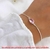 Pulseira Ajustavel com Pedra Oval Zircônia (SEMIJOIAS) - Velle 