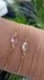 Pulseira Ajustavel com Pedra Oval Zircônia (SEMIJOIAS) - comprar online