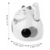Gato De La Suerte Atrae Fortuna Dinero A Pila Maneki Neko - Tecno Deco Store
