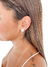 Brinco De Prata Placa Oval - comprar online