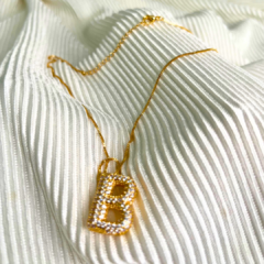 Colar Iniciais - Dourado - Jung Store