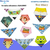 Bandanas Temáticas Toy Story - Kit Personalizado - comprar online