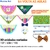 Acessórios pet Volta as Aulas bandanas sortidas personalizadas - comprar online