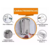 Dispenser Jabón Líquido Acero Inoxidable 800 Ml Premium - tienda online