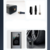 Imagen de Inflador Compresor Powerbanck recargable con linterna y accesorios