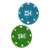 Poker Fichero Profesional De Casino Texas Holdem 100 Fichas - Tiendagema
