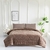 Coberdrom Plush Embossed - Arabesco Amêndoa - Queen - Sonhare - comprar online