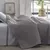Kit Colcha Matelassê King - St Germain Prata - 100% Algodão Cetim 300Fios - comprar online