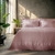 Kit Colcha Serena Rosa 3 peças - Casal - 2,10m x 2,30m