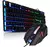 Kit Teclado e Mouse Gamer RGB