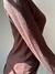 Blusa Básica Manga Longa Marrom - Bina & Co.