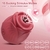 Vibrador Succion Rosa