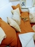 Pilow liso reversible color y natural 1,80 x 0,90