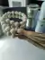 Borla yute esfera madera (70 cm) - comprar online