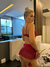 Conjunto saia vermelho G/GG na internet