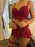 Conjunto saia vermelho G/GG - comprar online