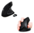 Mouse Óptico Vertical - Diseño Ergonómico Inalámbrico USB - Negro