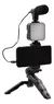 Kit Video Luz Led Iluminador Cámara Celular Micrófono - SETIP INFORMATICA