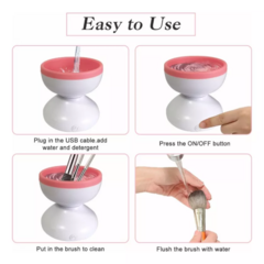 Limpiador de Pinceles de Maquillaje Eléctrico - comprar online