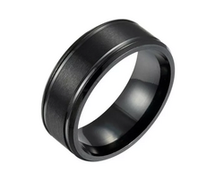 Anillo giratorio negro