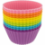 MOLDE MUFFINS SILICONA INDIVIDUAL X12 CUPCAKES