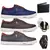 Kit 3 Pares Tenis Sapatenis Masculino Casual Polo Blu com Relógio + Cinto e Mei - dativa store
