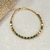 Pulseira Pedras Hematitas Quadradinhas - comprar online