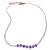 Colar Cristais Pedras Jades Meio - comprar online