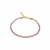 Pulseira Cristais Fininhos - Silver Joias