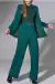 Blazer Jade Acinturado Verde - comprar online