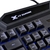 Teclado Gamer Hercules Com Multimidia Led 3 Cores Cabo Usb 1.8 Metros Abnt2 Preto - Gt200 na internet