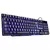 TECLADO GAMER HYDRA 107 TECLAS + 12 MULTIMIDIA COM LED AZUL SENSACAO TECLA MECANIC - comprar online