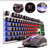 KIT TECLADO E MOUSE GAMER COM FIO E LED RGB KNUP - KP TE124 - comprar online