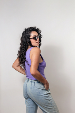 Jean Eneas boyfriend con pinzas - comprar online