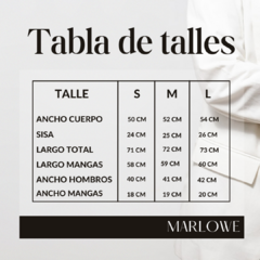 Blazer Dido Blanco - tienda online