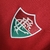 Camisa Fluminense Treino Away I 23/24 Umbro Torcedor Masculina - Vermelha com detalhes em verde