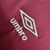 Camisa West Ham Away I 23/24 - Torcedor Umbro Masculina - Vinho com detalhes em azul e branco - loja online