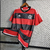 Camisa Flamengo Away I 23/24 Torcedor Adidas Masculina - Vermelho e Preto - Camisas de Futebol | Mk Mantos Esportivos